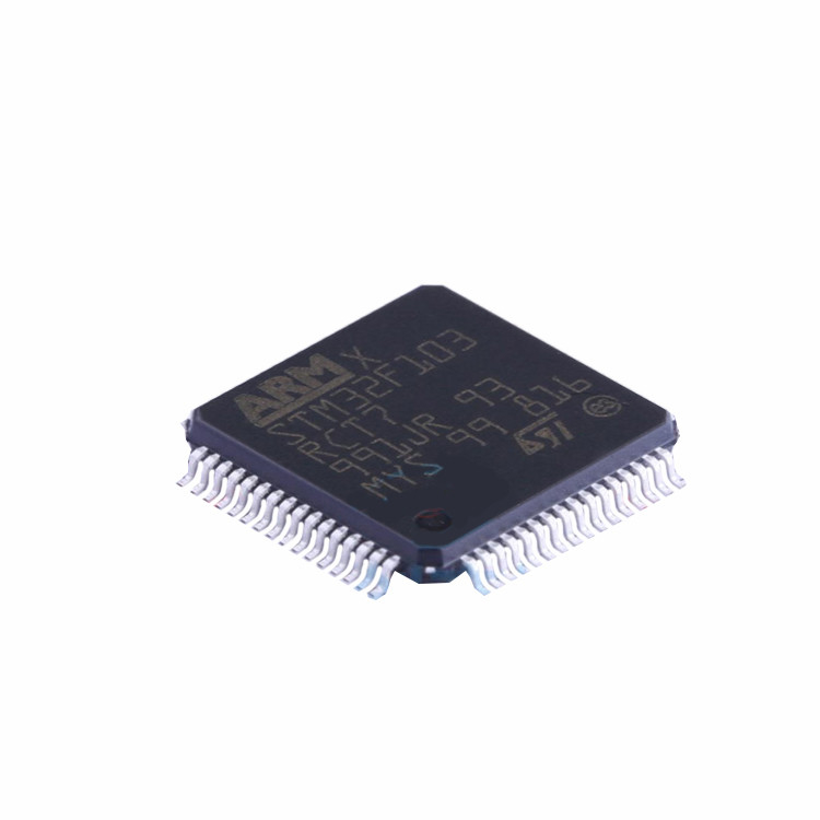 STM32F103RCT7 LQFP-64 Bileşenleri Dağıtımı Yeni Orijinal Test Edilmiş Entegre Devre Çip IC STM32F103RCT7