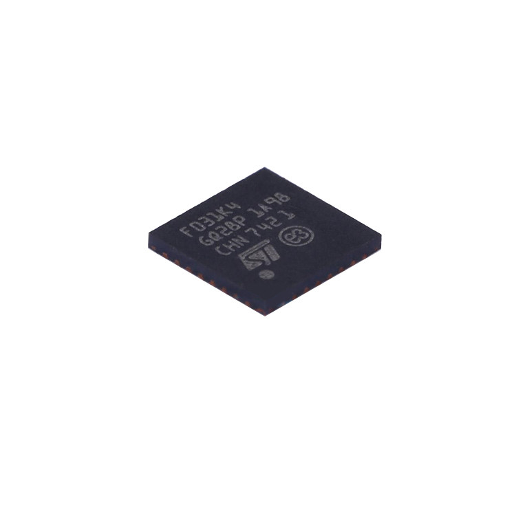 yeni ve orijinal STM32F031K4U6 Entegre devre MCU STM32F UFQFPN-32 32F031K4U6 mikrodenetleyici güç ics