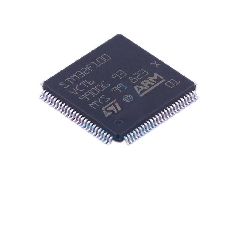 STM32F100VCT6 LQFP64 Elektronik bileşenler Dağıtımı Yeni Orijinal Test Edilmiş Entegre Devre Çip IC STM32F100VCT6