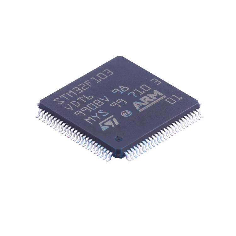 STM32F103VDT6 Yeni ve Orijinal LQFP-100 Elektronik Bileşenler Stokta Tümleşik Devre IC Chip STM32F103VDT6