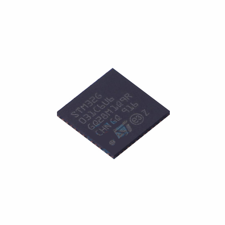 STM32G031C6U6 Orijinal Mikrodenetleyici çip IC STM32G031C8U6 STM32G031C4U6 IC MCU 32BIT 32KB FLASH 48UFQFPN