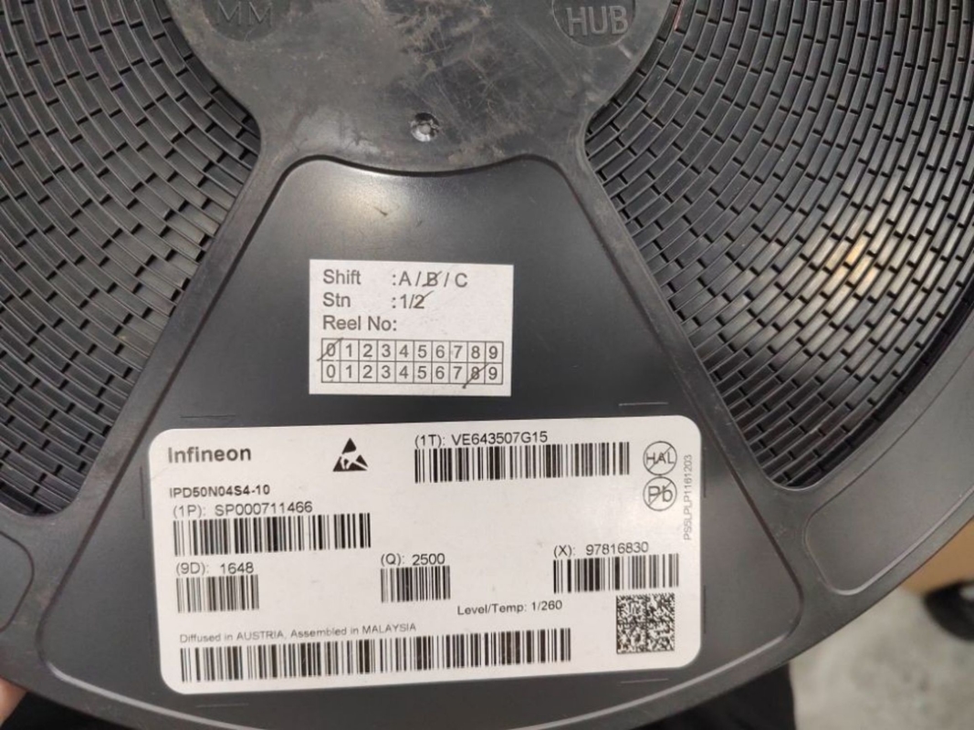 IPD50N04S4-10  TO-252 Entegre devre çip IC yepyeni orijinal kullanılmamış