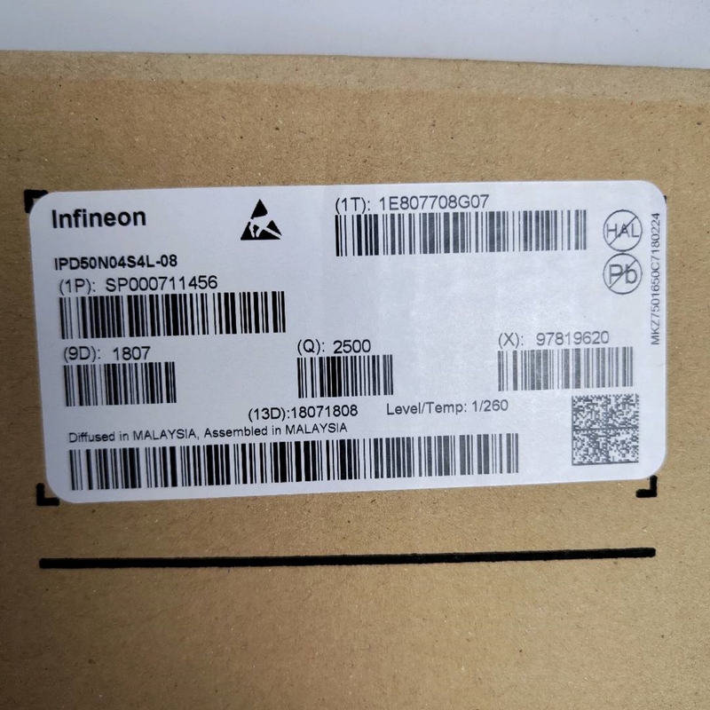 IPD50N04S4L-08  TO-252 Entegre devre çip IC yepyeni orijinal kullanılmamış