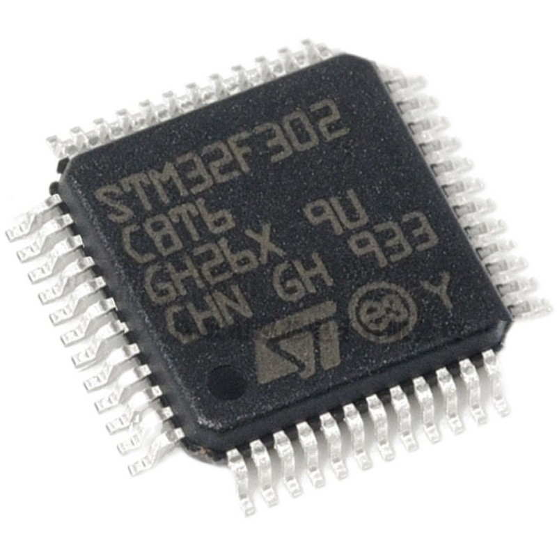 Stokta Mikrodenetleyiciler IC MCU 32BIT 64KB FLASH 48LQFP Elektronik komponent Entegre devreler STM32F302C8T6