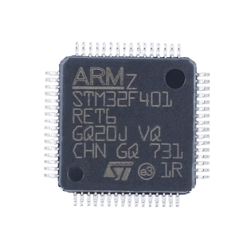Stokta Mikrodenetleyiciler IC MCU 32BIT 512KB FLASH 64LQFP Elektronik komponent Entegre devreler STM32F401RET6