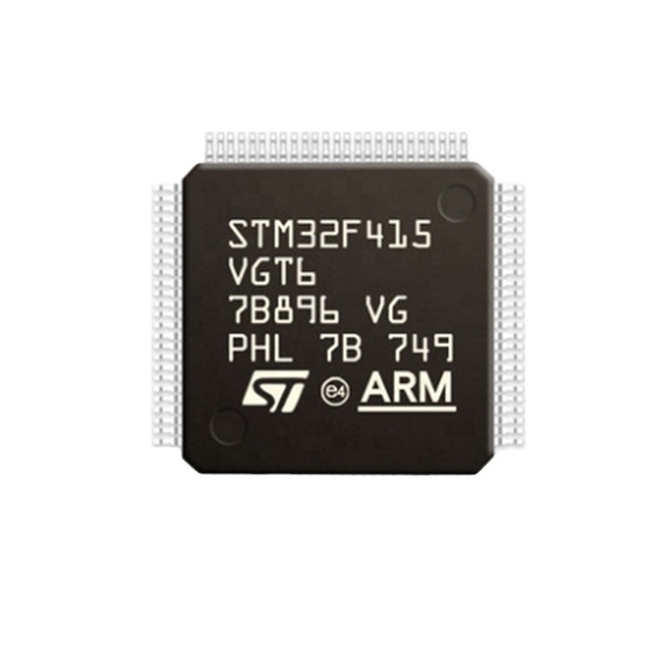 Stokta Mikrodenetleyiciler IC MCU 32BIT 1MB FLASH 100LQFP Elektronik komponent Entegre devreler STM32F415VGT6