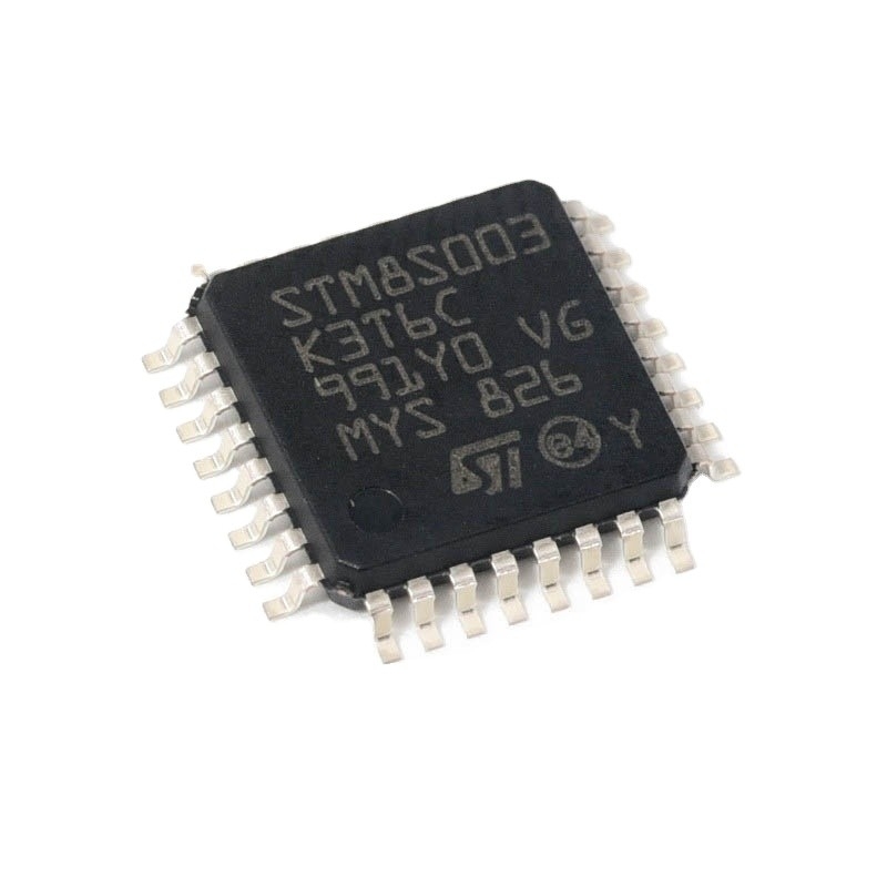 Yeni Orijinal Mikrodenetleyiciler MCU 8-bit STM8 CISC 8KB Flaş 3.3V/5V 32-Pin LQFP Tepsi Elektronik komponent IC çip STM8S003K3T6C