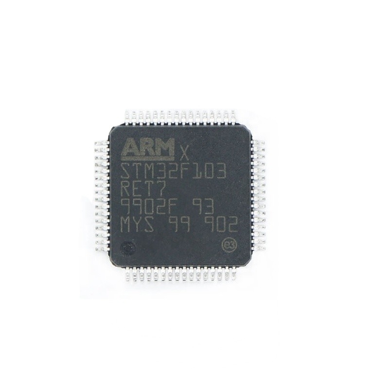 Stokta Mikrodenetleyiciler IC MCU 32BIT 512KB FLASH 64LQFP entegre devreler ic çip STM32F103RET7