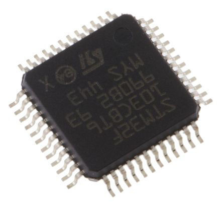 Stokta STM32 AVR Mirocontroller 32-Bit 48MHz 128KB (128K x 8) FLASH QFP48 MCU Programlanabilir IC Yongası STM32F070CBT6