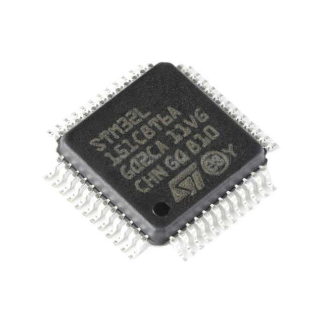 Stokta Mikrodenetleyiciler IC MCU 32BIT 64KB FLASH 48LQFP Elektronik komponent Entegre devreler STM32L151C8T6