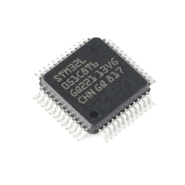 Stokta Mikrodenetleyiciler IC MCU 32BIT 64KB FLASH 48LQFP Elektronik komponent Entegre devreler STM32L051C8T6