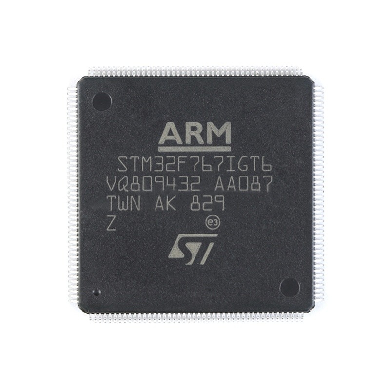 Stokta Mikrodenetleyiciler IC MCU 32BIT 1MB FLASH 176LQFP Elektronik komponent Entegre devreler STM32F767IGT6