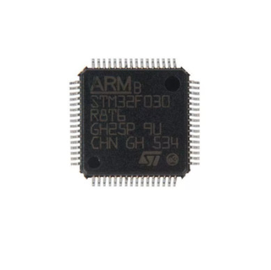 Stokta Mikrodenetleyiciler IC MCU 32BIT 64KB FLASH 64LQFP Elektronik komponent Entegre devreler STM32F030R8T6