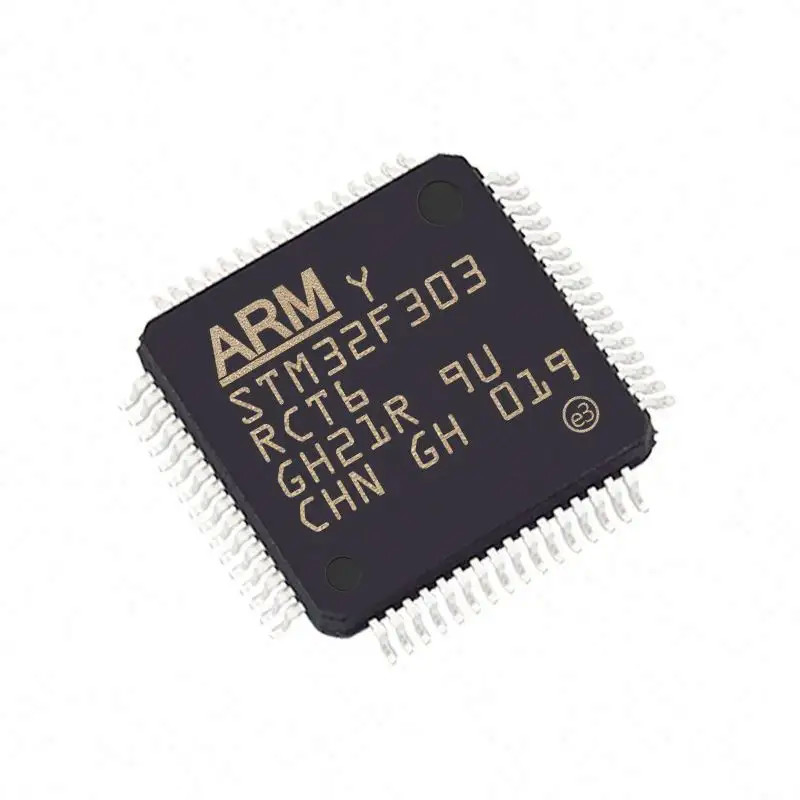 Stokta Mikrodenetleyiciler IC MCU 32BIT 256KB FLASH 64LQFP entegre devreler ic çip STM32F303RCT6