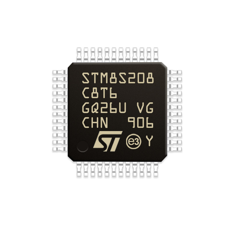 Chuangyunxinyuan STM8S005C6T6 MCU 8-Bit 16MHz 32KB FLAŞ 48-LQFP STM Serisi Mikrodenetleyici IC STM8S005C6T6