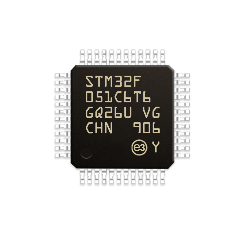 Chuangyunxinyuan STM32F051C6T6 MCU 8-Bit 16MHz 32KB FLASH 48-LQFP STM Serisi Mikrodenetleyici IC STM32F051C6T6