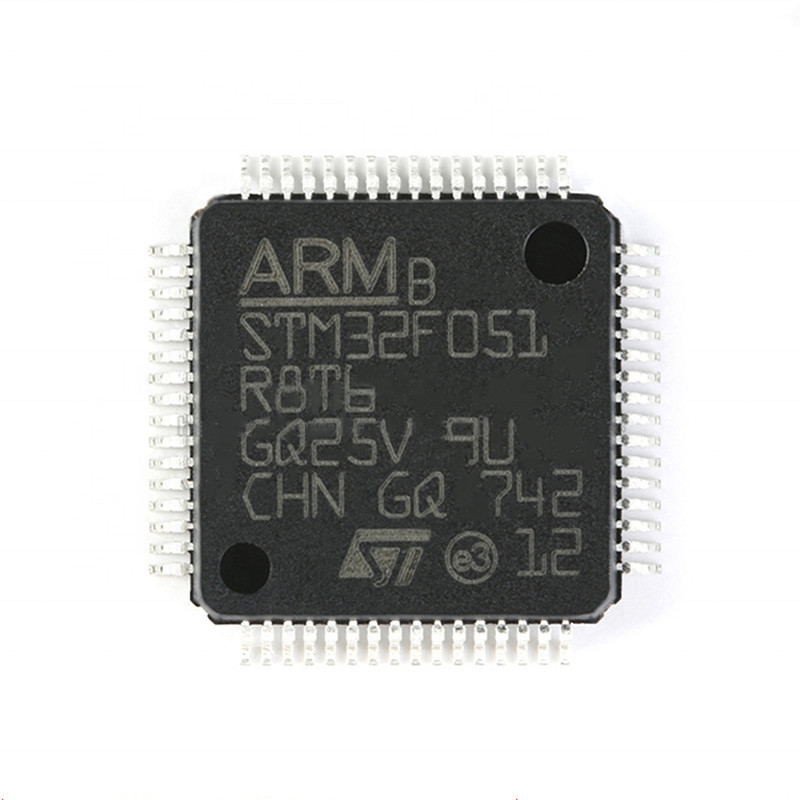 Mikrodenetleyici Entegre Devre IC MCU 32BIT 64KB FLASH 64LQFP STM32F STM32F051 STM32F051R8T6 Orijinal Marka