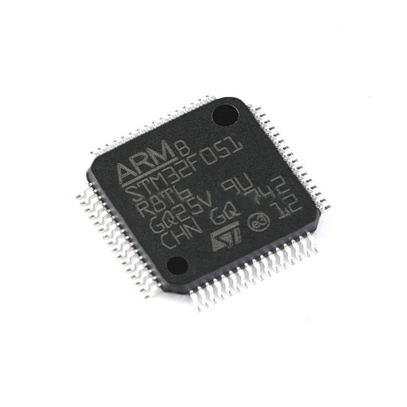 Mikrodenetleyici Entegre Devre IC MCU 32BIT 64KB FLASH 64LQFP STM32F STM32F051 STM32F051R8T6 Orijinal Marka