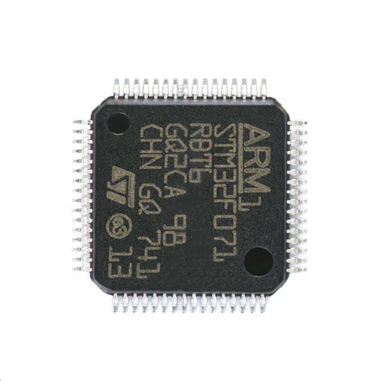 Elektronik Bileşenler Entegre Devreler IC Chip IC MCU 32BIT 128KB FLASH 64LQFP STM32F071 STM32F071RB STM32F071RBT6