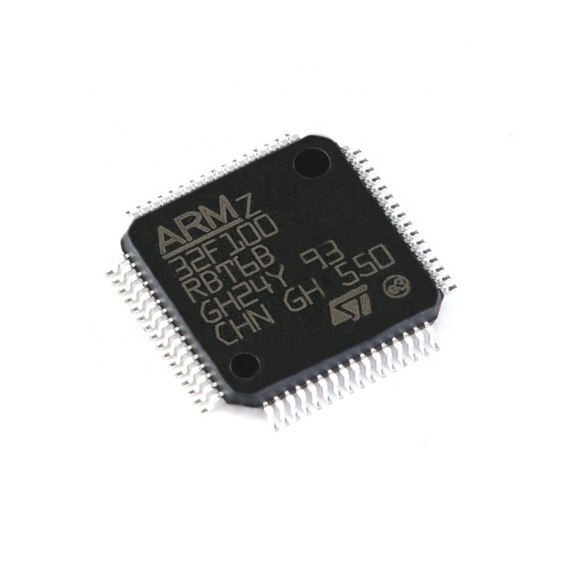 Chuangyunxinyuan Yeni Ve Orijinal IC MCU 32BIT 128KB FLAŞ Bileşen Elektronik 64LQFP STM32F100RBT6B