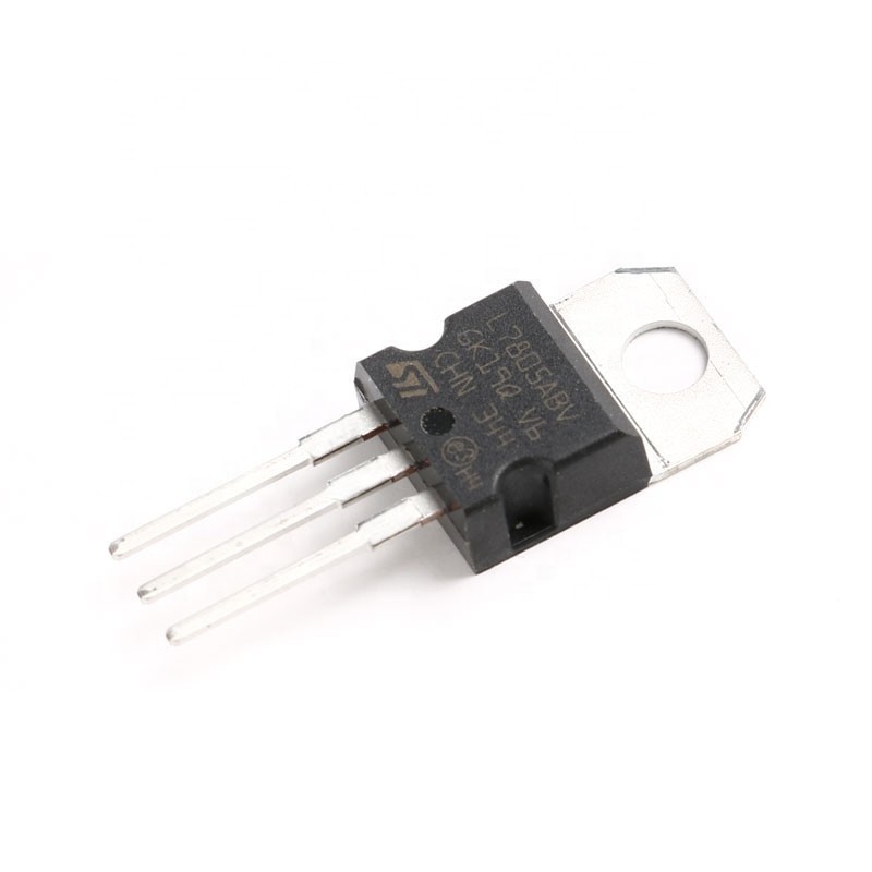 Chuangyunxinyuan Orijinal Stokta Yeni Güç Yönetimi IC TO-220 L7805A IC Çip Entegre Devre Elektronik Malzemeleri L7805ABV