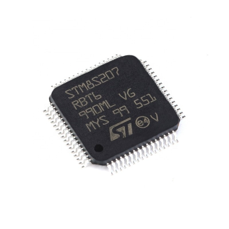 Chuangyunxinyuan Yeni Ve Orijinal Elektrik Malzemeleri IC MCU 8BIT 128KB FLASH 64LQFP STM STM8S207RBT6
