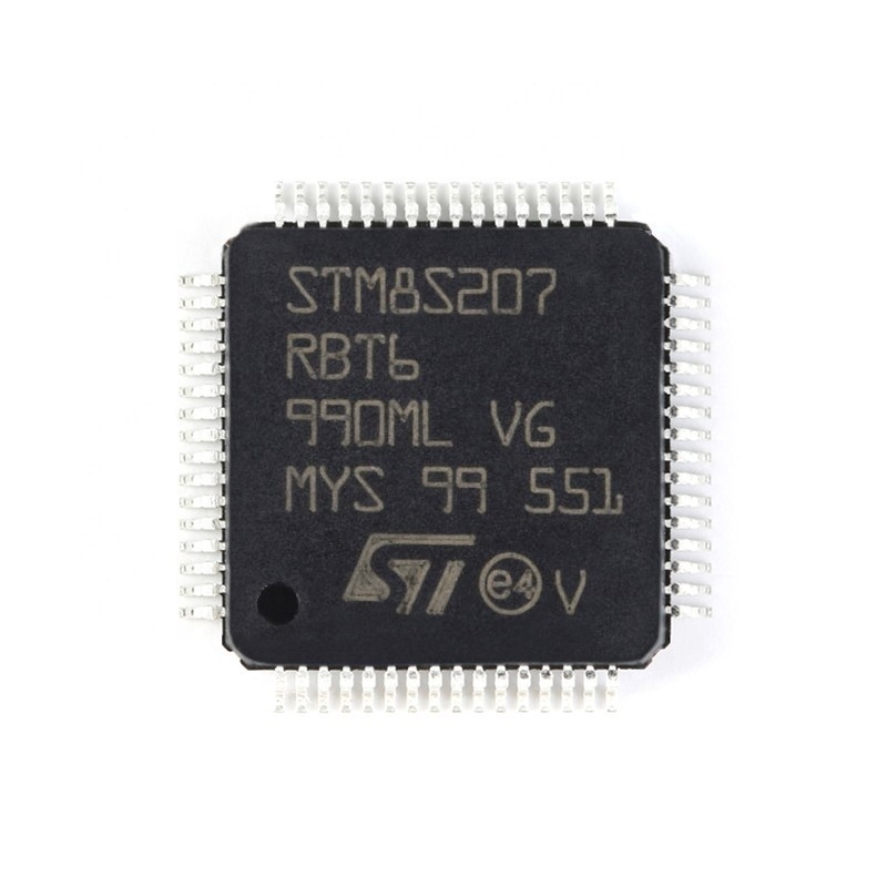 Chuangyunxinyuan Yeni Ve Orijinal Elektrik Malzemeleri IC MCU 8BIT 128KB FLASH 64LQFP STM STM8S207RBT6