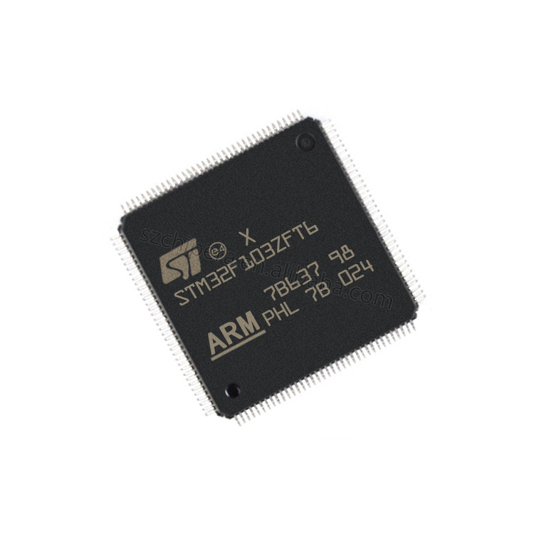 Yeni Ve Orijinal IC ÇIP STM32F103 Cortex M3 32bit CPU 72 MHz Program Belleği 768KB 144 LQFP STM32F103ZFT6