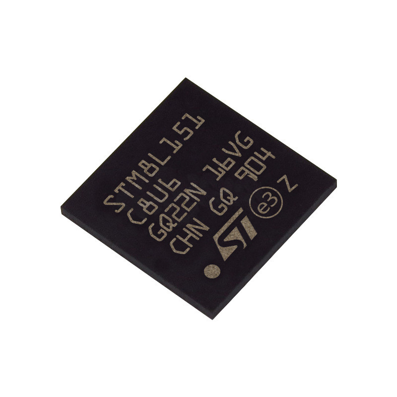 STM8L151C8U6 Yeni Orijinal Mikrodenetleyici Çevrimiçi Elektronik Bileşenler Entegre Devreler QFN48 MCU STM8L151C8U6 Ic
