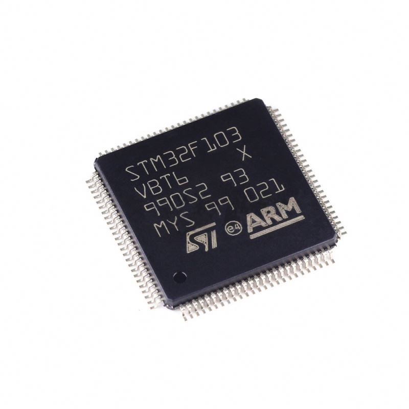 Chuangyunxinyuan Bom Hizmeti Elektronik Bileşenler Stm32f103 32 Bit Mikrodenetleyici Cortex M3 128k Flaş Lqfp100 STM32F103VBT6 IC STOKTA