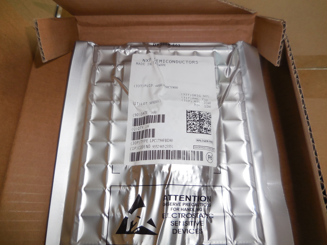 LPC1759FBD80 QFP80 Entegre Devre Çip IC Mikrodenetleyici Yepyeni Orijinal Kullanılmamış