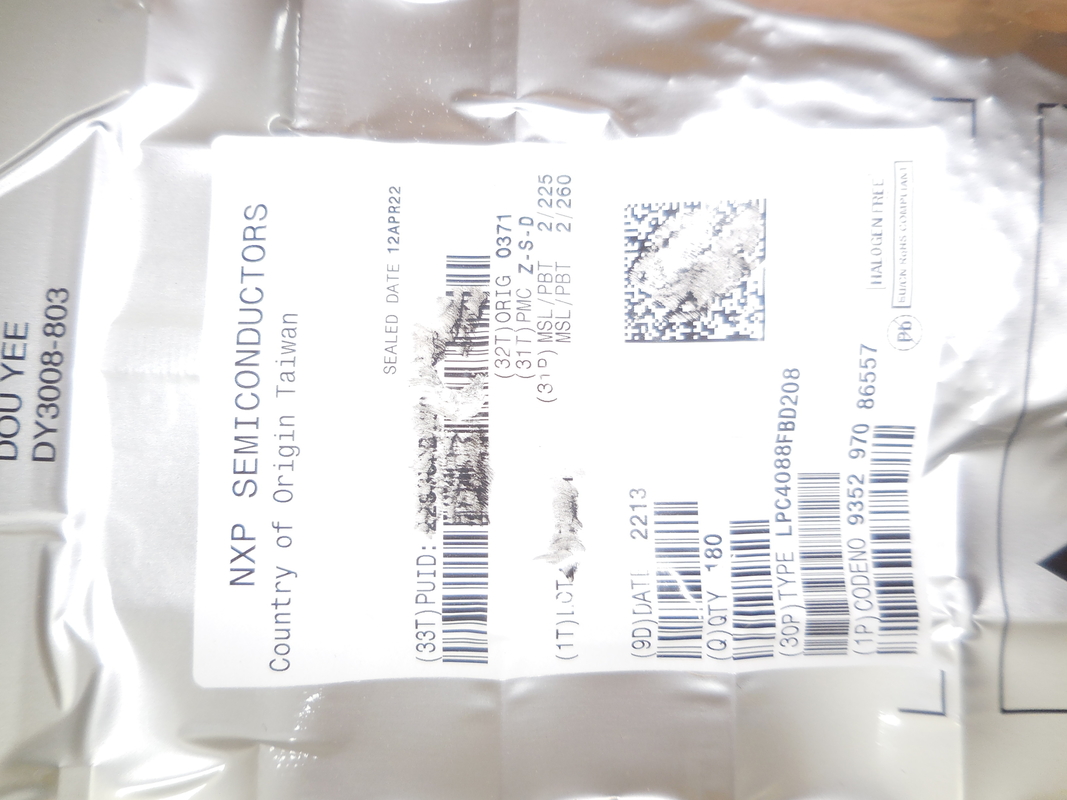 LPC4088FBD208 QFP208 Entegre Devre Çip IC Mikrodenetleyici Yepyeni Orijinal Kullanılmamış
